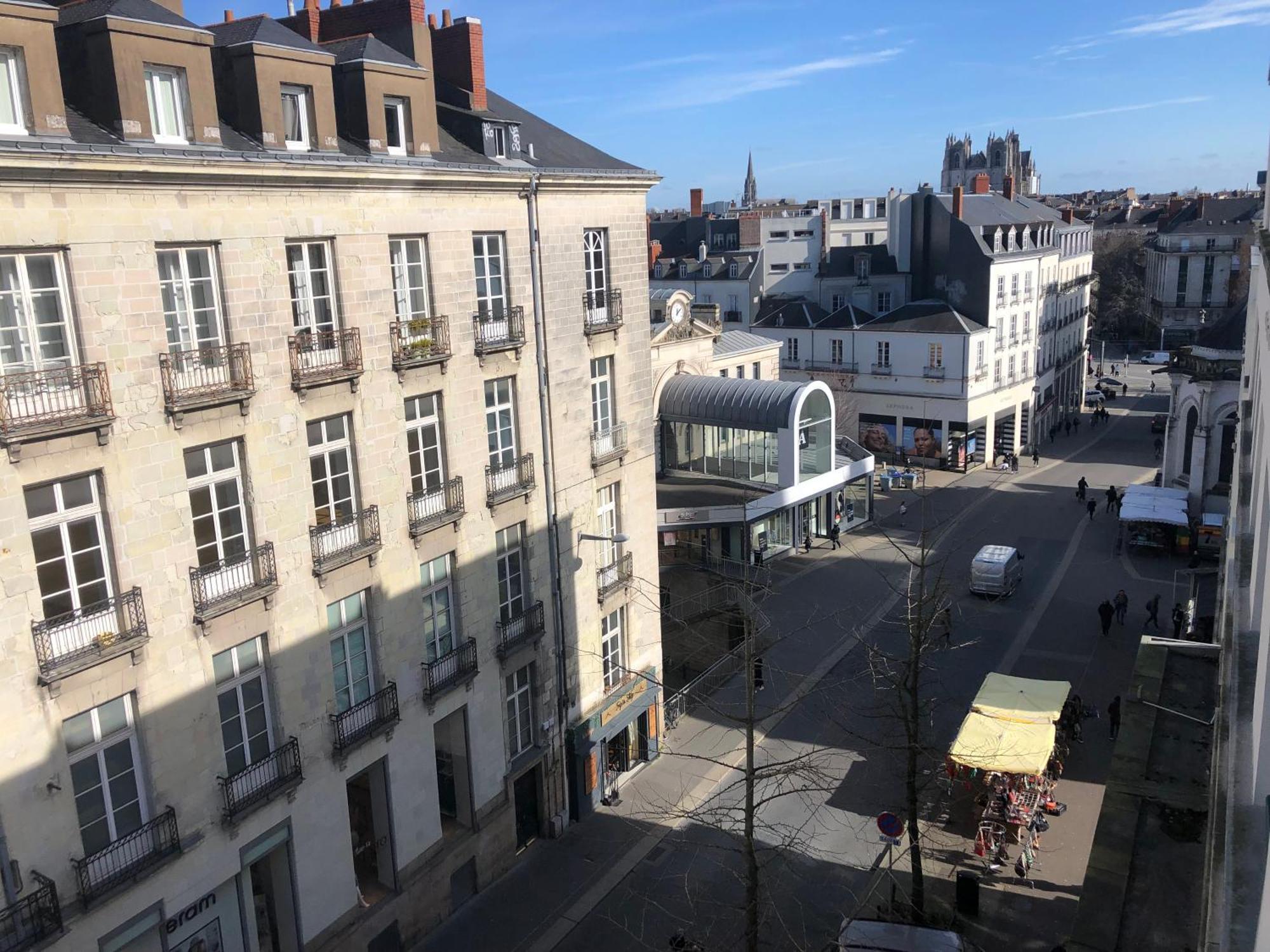נאנט Appt 3 Chambres Hyper Centre Tres Calme Tres Clair Quartier Place Royale, Parking Gratuit מראה חיצוני תמונה